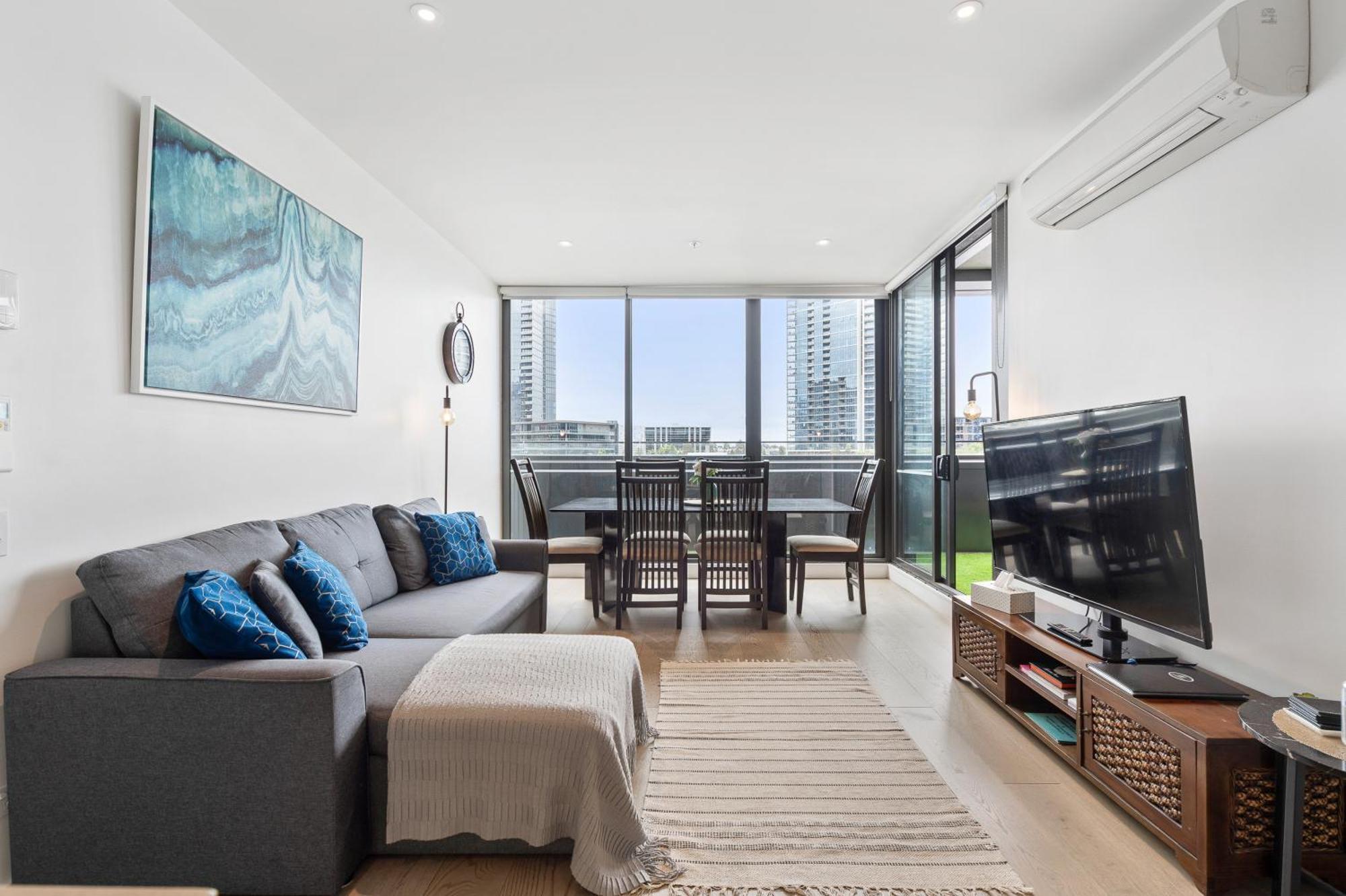 Melbourne Docklands Riverside Views 外观 照片