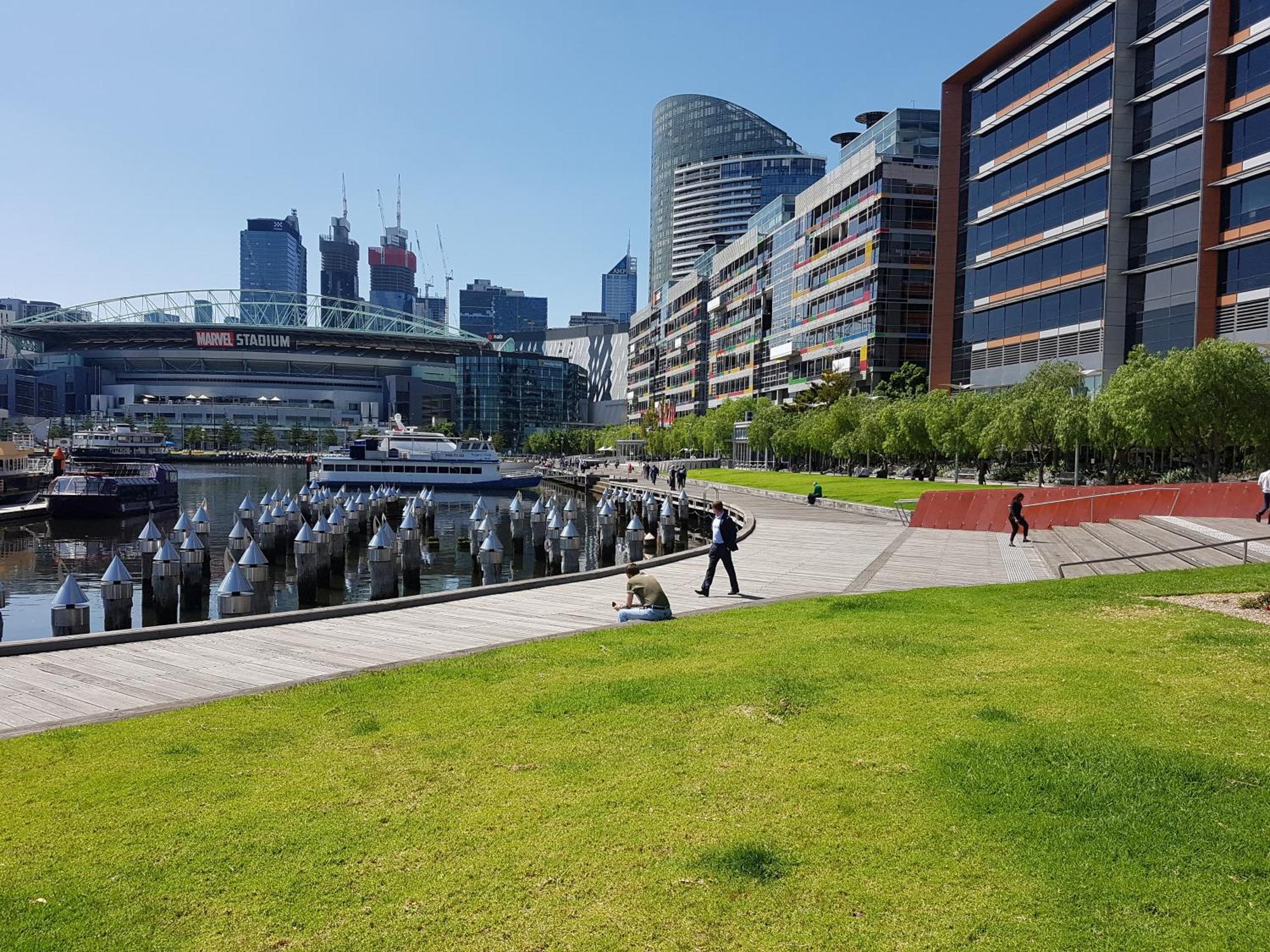 Melbourne Docklands Riverside Views 外观 照片